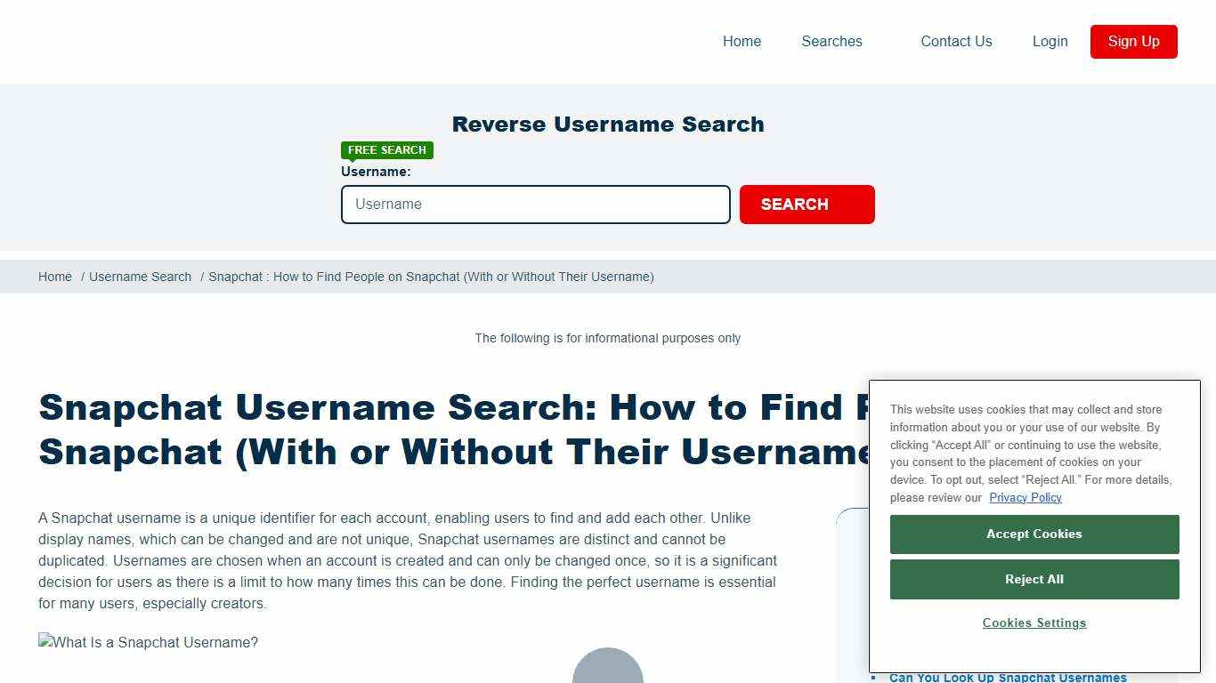 How to Search for Snapchat Usernames Easily